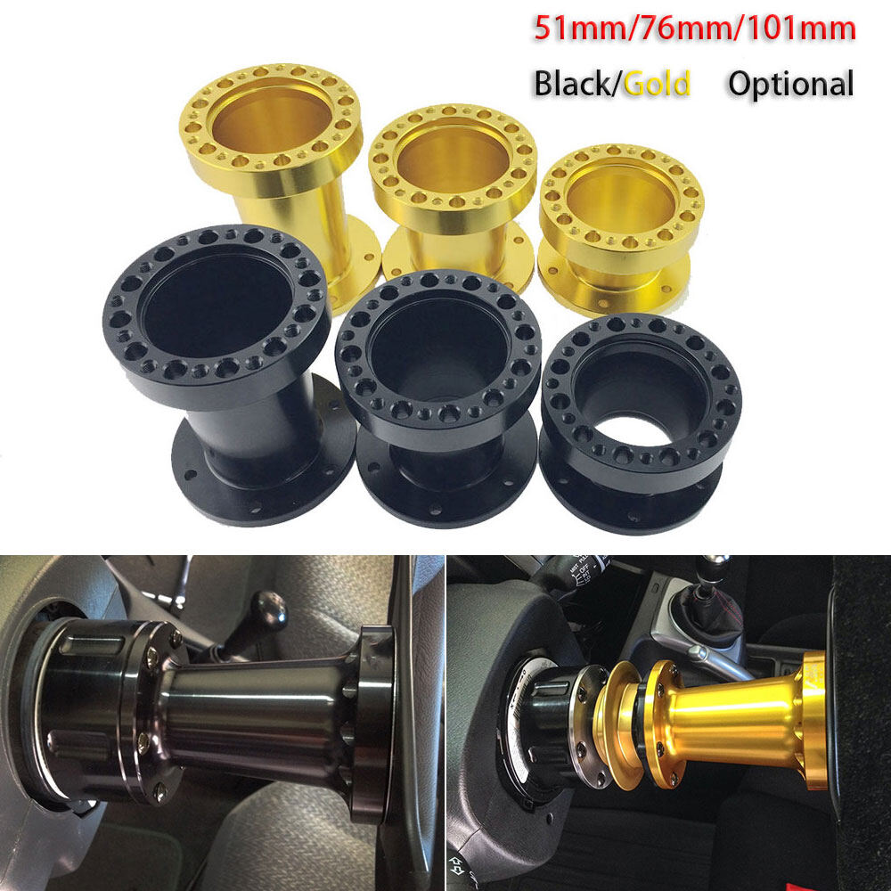 Moay-ơ vô lăng ô tô đua moay-ơ vô lăng 51mm/76mm/101mm bộ chuyển đổi moay-ơ thông dụng