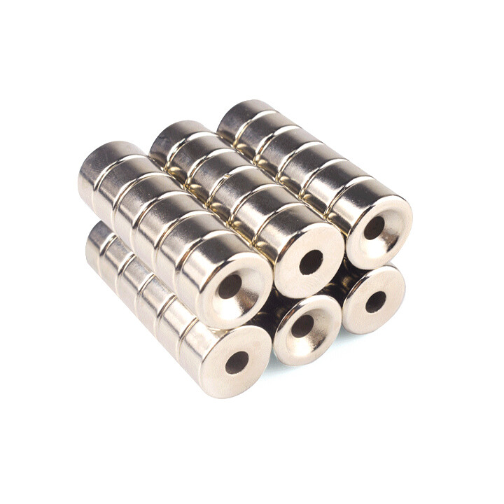 Nam châm tròn 6x2mm lỗ 2mm