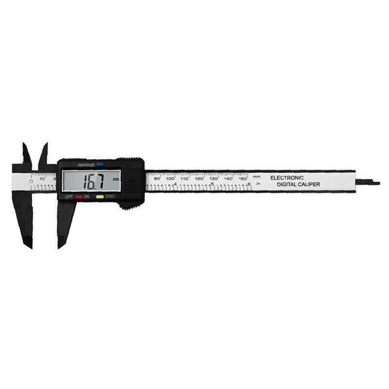 【Free-delivery】 Suffah Traders Hàng Về Bộ Thước Kẹp Điện Tử Kỹ Thuật Số LCD 6 Inch 150Mm Dụng Cụ Đo Panme