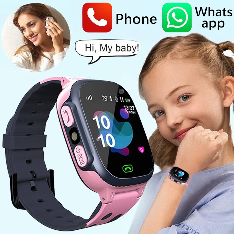 Z50 Kids Watches Call Kids Smart Watch For Children SOS Waterproof Smartwatch Clock SIM Card Location Tracker Child Watch Hot