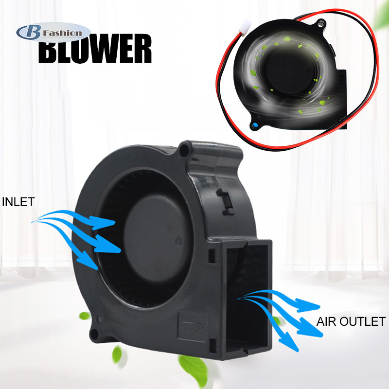 B-F Brushless DC Blower Fan Ultra Quiet Cooling Fan 2 Wires 5015S 12V 0.14A 50x15mm Giá 72,000 Đồng*Miễn phí vận chuyển