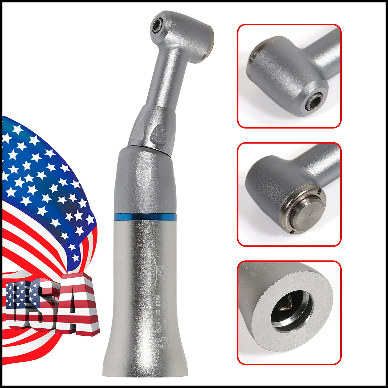 Tay khoan nút bấm tốc độ thấp chậm nha khoa kiểu nsk mũi khoan góc contra 2.35mm
