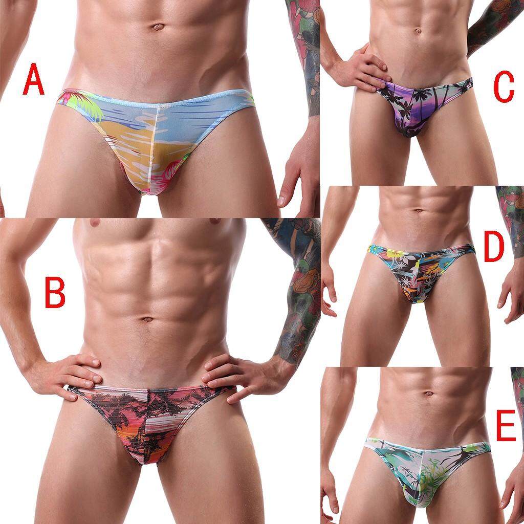 Print Print Natural Tree Washed Men s Sexy Breathable Underwear Men s