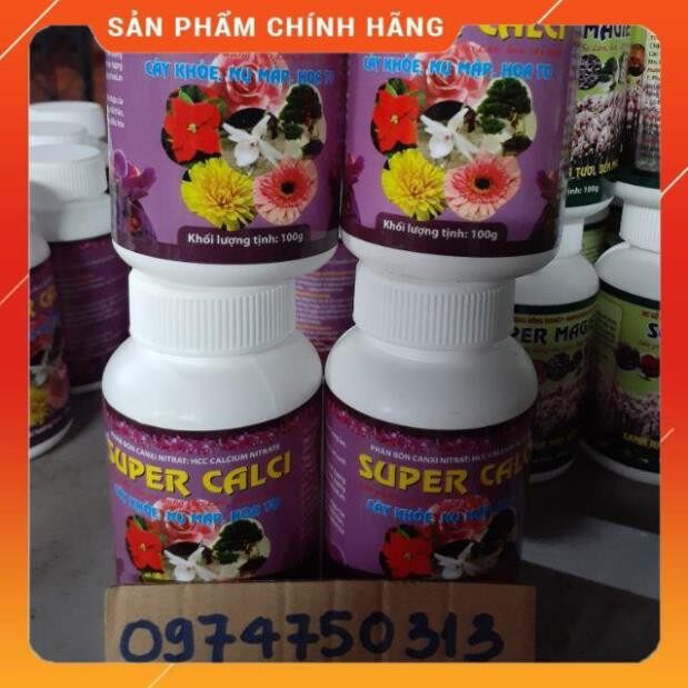 Phân bón lá super Canxi lọ 100gr