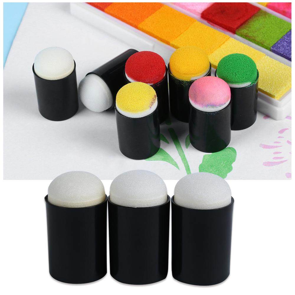 PartyBuddy mall 3 pcs Sponge daubers cho ngón tay daubers sponger bọt áp dụng mực, phấn, mực, Nhuộm Thủ Công tự làm scrapbooking Dụng Cụ Sơn