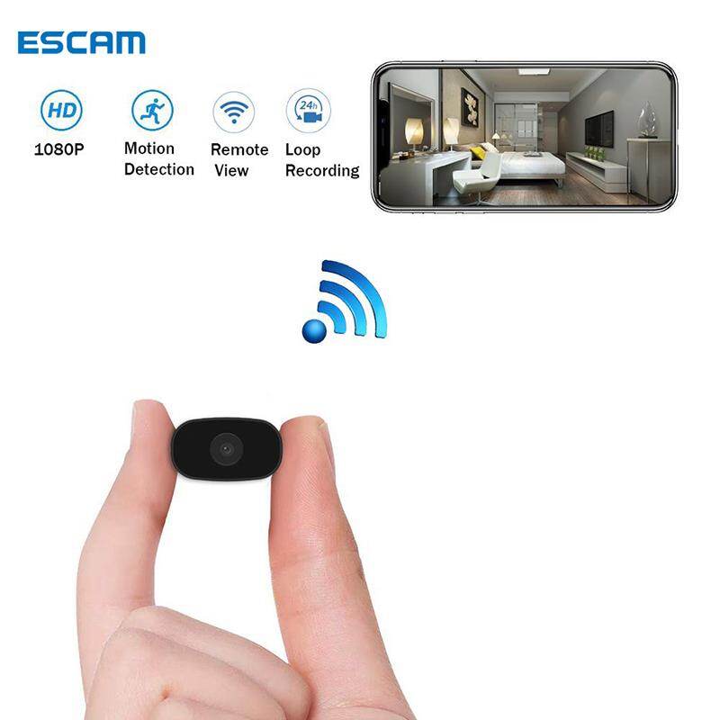 Escam camera wifi hd w2 1080p camera an ninh phát hiện chuyển động webcam camera hành động xe máy camera mini camera nhỏ