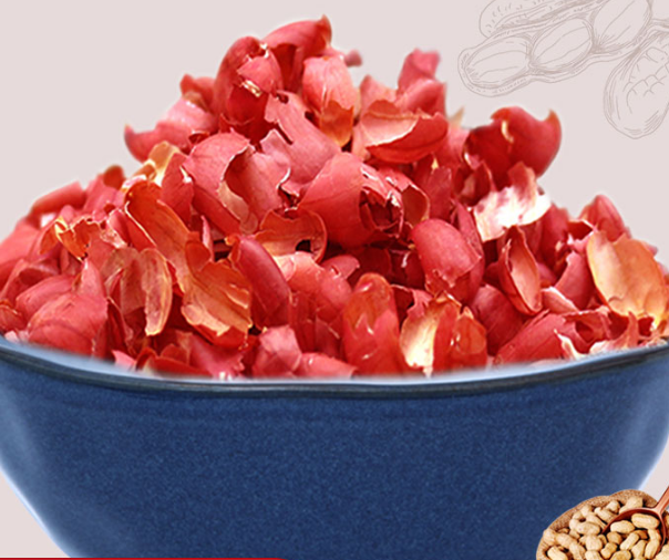 Peanut-500g Đỏ Bọc Đậu Phộng Đậu Phộng Tươi Bóc Vỏ Thô