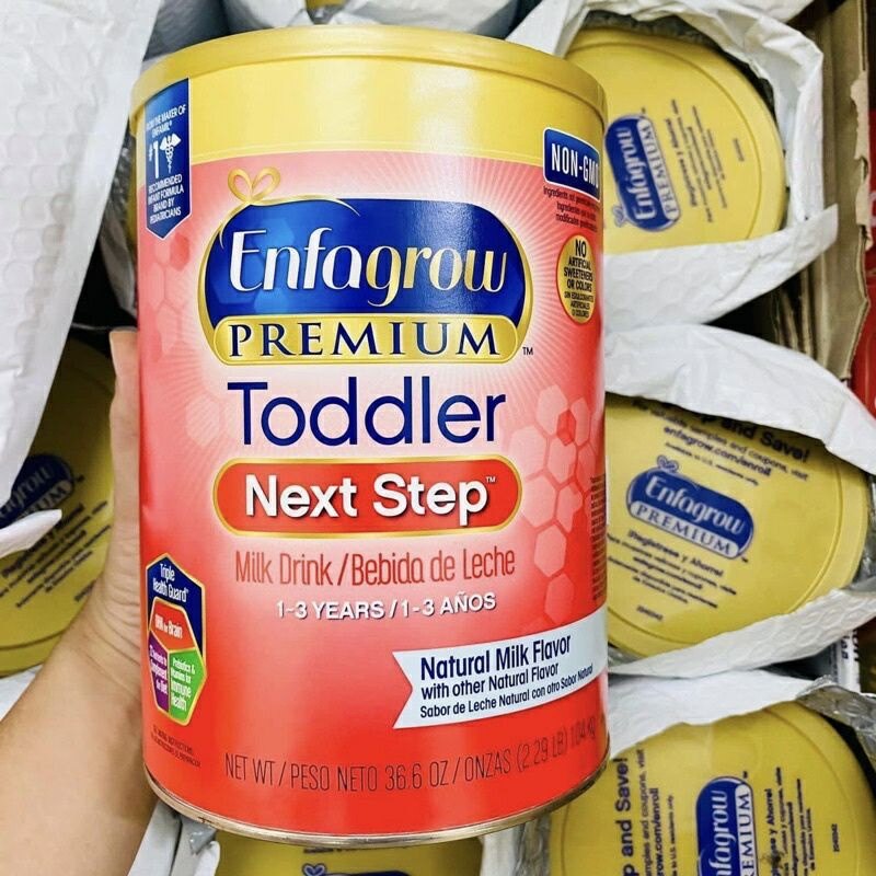 [Mẫu Mới Nắp Vàng.] Sữa Enfagrow Premium Non–GMO Toddler Next Step 1,04kg