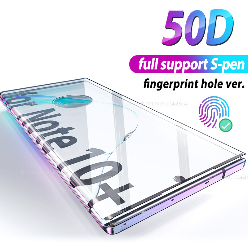 Kính Bảo Vệ Màn Hình Cho Samsung Galaxy Note 10 Plus Kính Bảo Vệ Mặt Trước An Toàn Cho Samsung Note10 Plus Note 10 + 5G