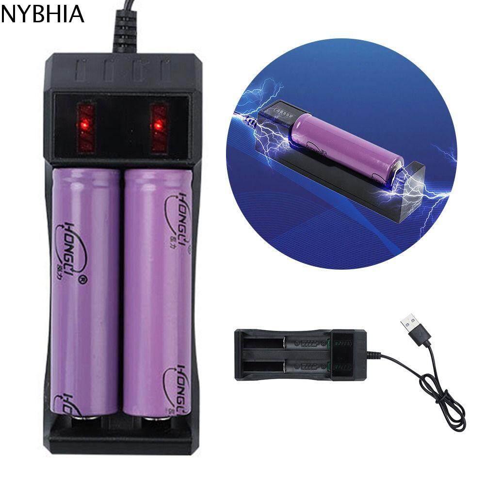 Nybhia Sạc LED Phổ USB 18650 Bộ sạc pin bộ sạc pin lithium Bộ sạc pin Đế