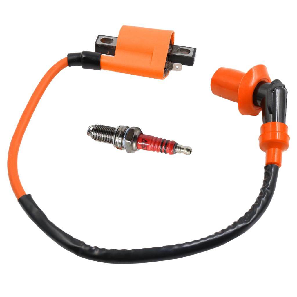 Cuộn Dây Đánh Lửa Dovewill & Bugi D8TC Cho Xe Môtô CG125 CG150 CG200