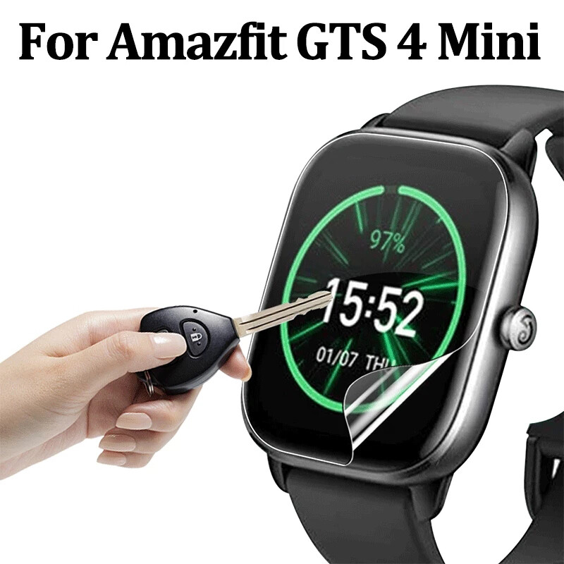 Màng bảo vệ mềm bao phủ toàn bộ cạnh cho huami amazfit gts 4 mini bảo vệ màn hình