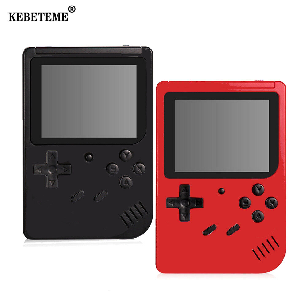 KEBETEME Máy Chơi Video Retro MINI Cầm Tay 400 Trò Chơi Máy Chơi Game Cầm Tay Nâng Cao Cho Bé Trai Tích Hợp 8 Bit Gameboy Màn Hình LCD Màu 3.0 Inch