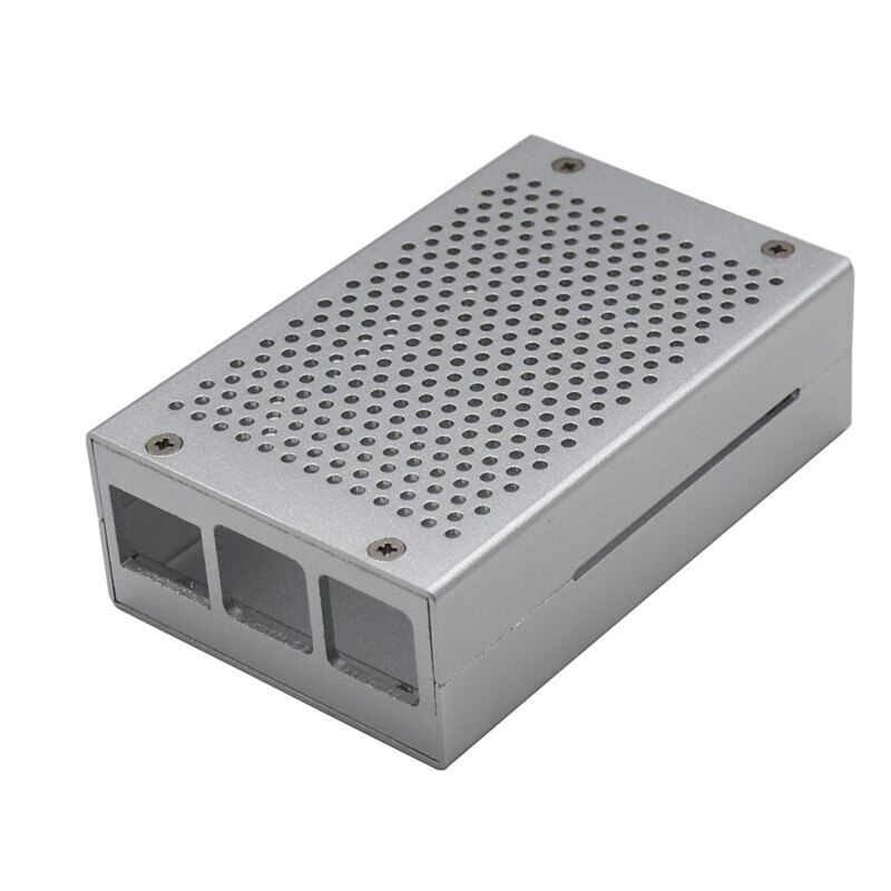 【original】 Trường hợp Pi cho nhôm Pi Hộp hợp kim Mô hình tương thích 4 Raspberry Raspberry cho 4 phụ kiện máy tính vỏ