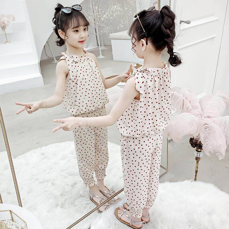 Bns thời trang trẻ em 2 chiếc quần hàn quốc chất lượng cao cho trẻ em bé gái quần áo thường ngày 3 đến 4 đến 5 đến 6 đến 7 đến 8 đến 9 đến 10 đến 11 đến 12 đến 13 tuổi áo phông cho thanh thiếu niên terno sale 2023 phong cách mới # gt-2032