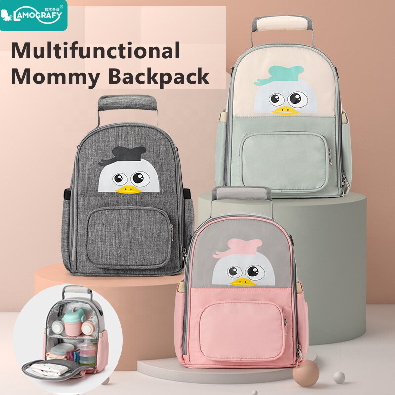 VREN Multifunctional Mommy Bag Waterproof Nylon Large Capacity Thermal