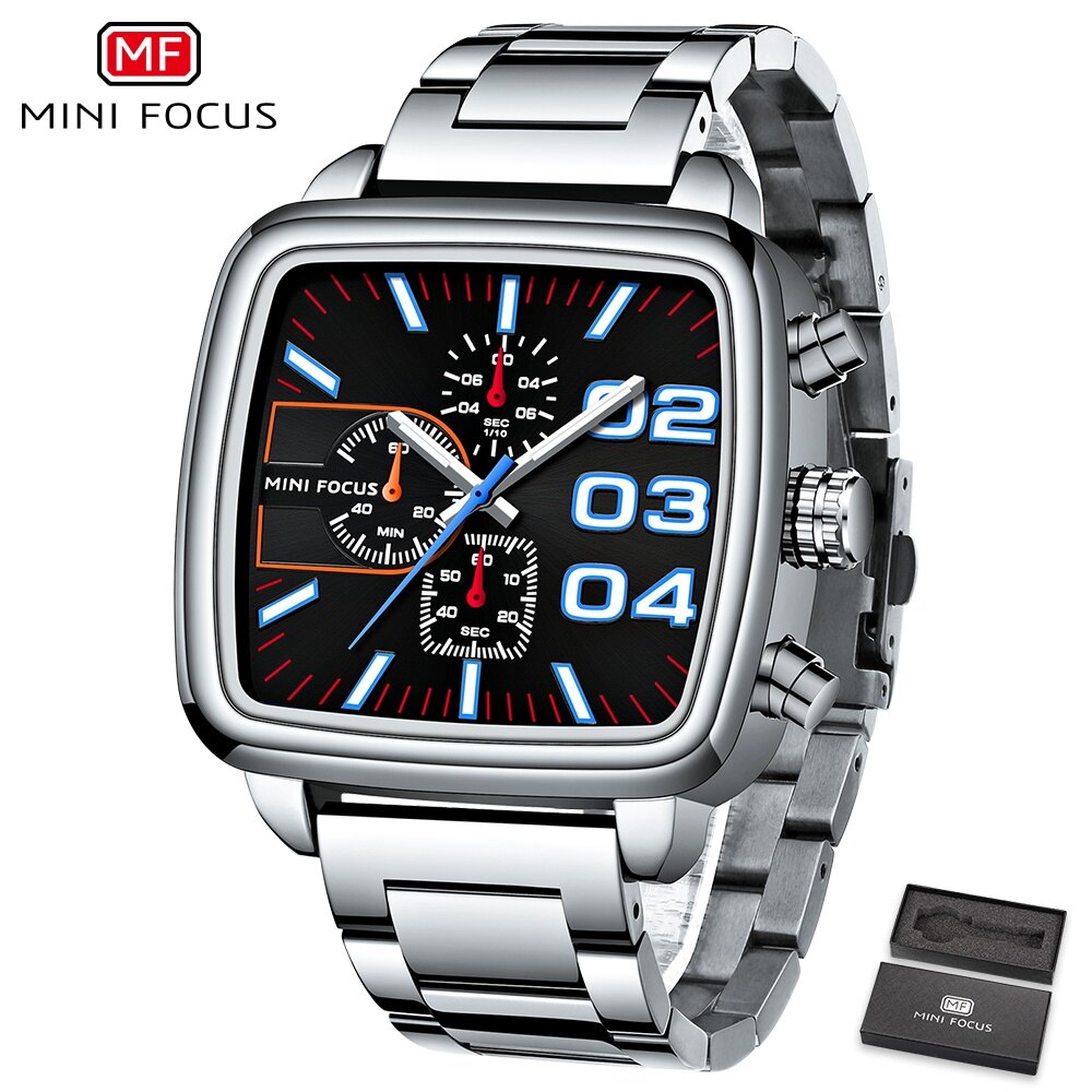 Đồng Hồ Thương Hiệu Xa Xỉ Hàng Đầu Tập Trung MINI, Đồng Hồ Thể Thao Nam Thời Trang Nổi Tiếng, Đồng Hồ Đeo Tay Thạch Anh Cho Nam MF0314G