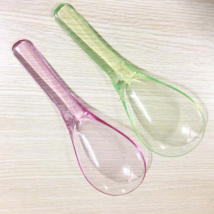 Set 2 Muỗng múc cơm nhựa trong Vạn Lợi