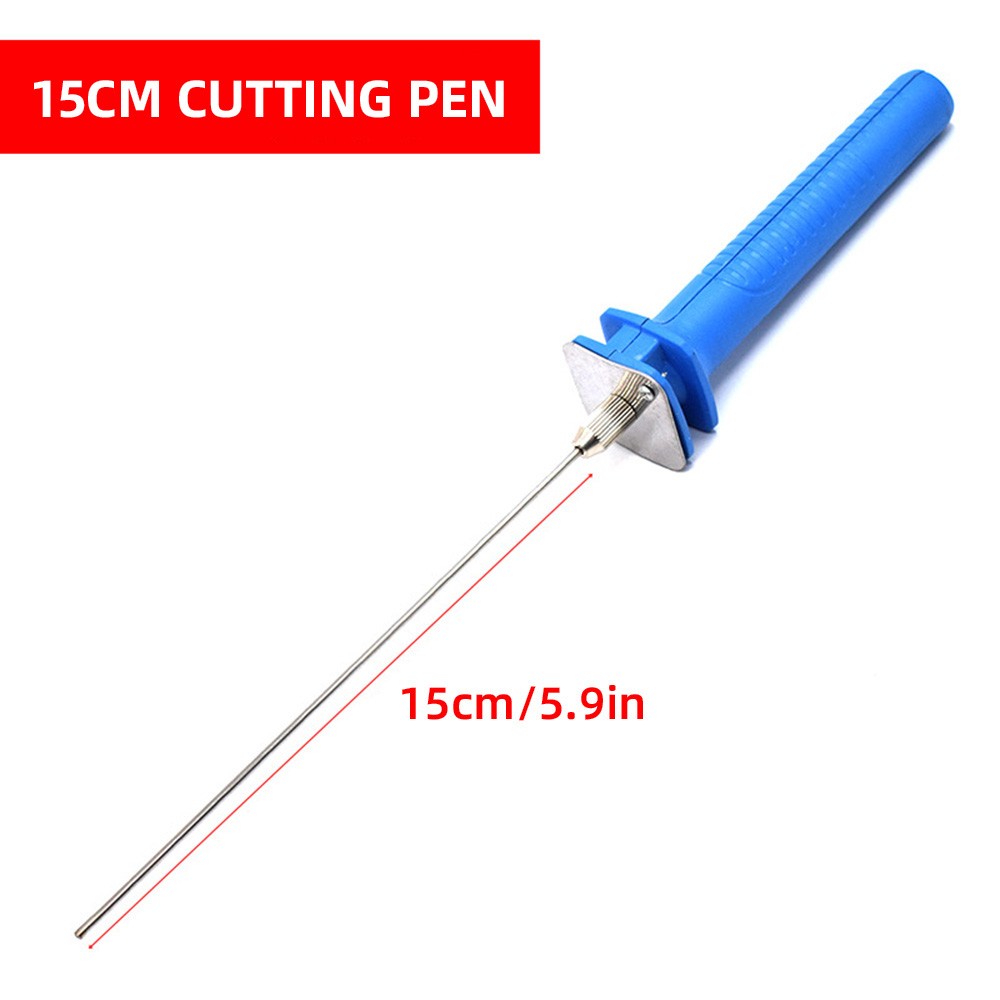 Aideepen Foam Cutting Pen Electric Heating Cutting Pen Plastic Film Cutting Bubble Film Cutting Foam Cutter 15W 110V-240V Electric Foam Polystyrene Cutting Machine Portable Styrofoam Cutter DIY Cutting Tools