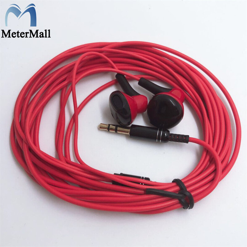 3m Long Wires Headphone Clear Bass Earbuds Ergonomic Monitoring Headset