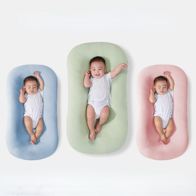 Babynest Ổ Ngủ Trẻ Sơ Sinh Dễ Mang Đi 95X53Cm Giường Cũi Trẻ Em Nam Nữ Ngủ