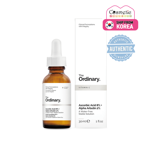 Axit ascorbic 8% + alpha arbutin 2% 30ml