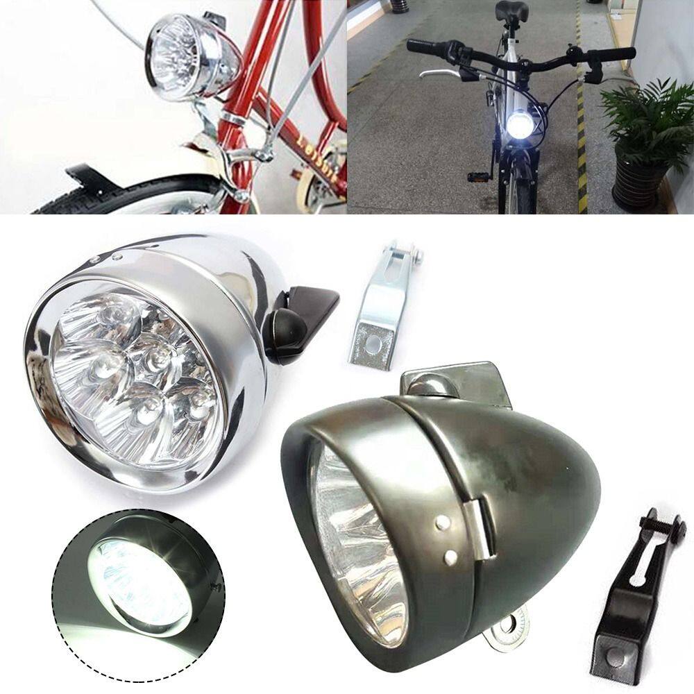 Librar cổ điển đèn an toàn góc nhìn 160 độ đèn trước xe đạp đèn xe đạp có giá đỡ đèn pha xe đạp đèn trước xe đạp