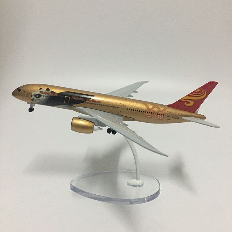 Jason tutu mô hình máy bay 16cm Trung Quốc hainian Airlines Boeing B787 mô