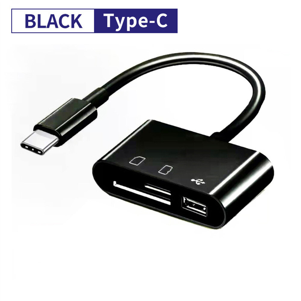Đầu đọc thẻ zp usb type c bộ chuyển đổi otg đầu đọc thẻ micro usb sd/tf cho điện thoại android cáp truyền dữ liệu đa năng cho máy tính