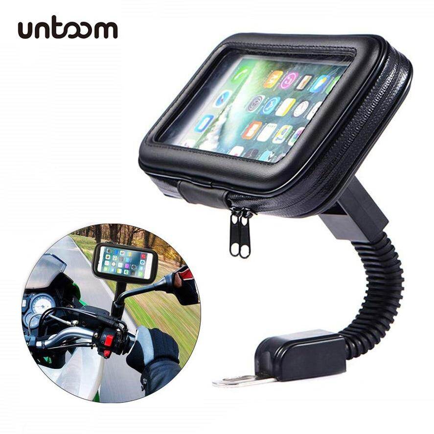 : 》{: Giá đỡ điện thoại xe máy hỗ trợ giá đỡ gương chiếu hậu xe đạp Moto Túi điện thoại xe tay ga xe mô tô chống nước cho