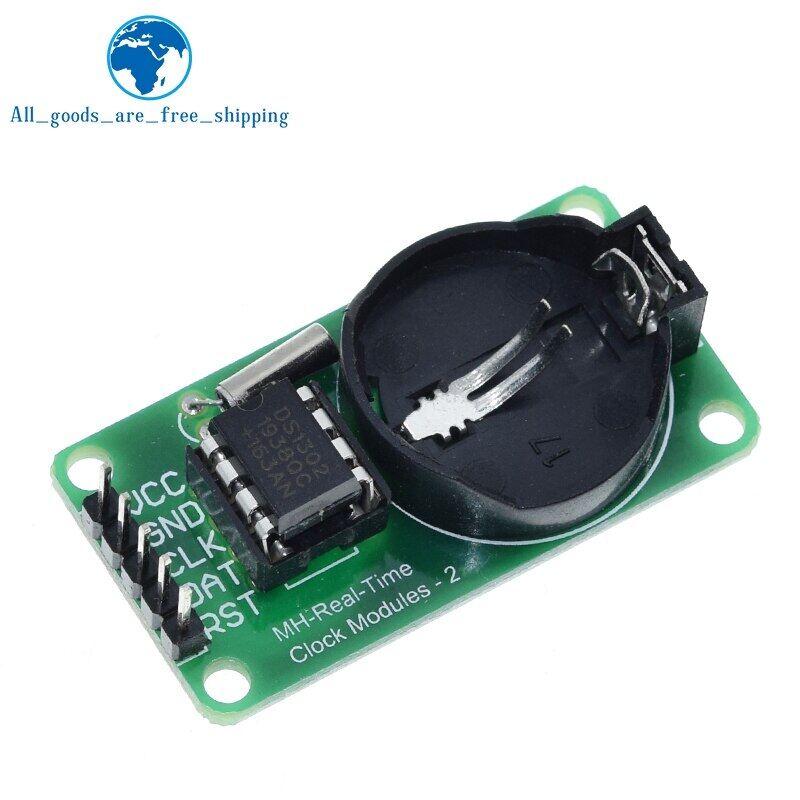 Tzt hàng mới về mô đun đồng hồ thời gian thực rtc ds1302 cho avr arm pic smd cho arduino