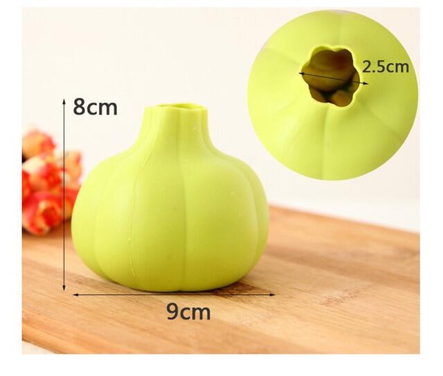 Meijuner Garlic Press Walnut Open Tools Crusher Mincer Chopper Silicone Stripper Tube Silicone Garlic Peeler Kitchen Tool Mj194