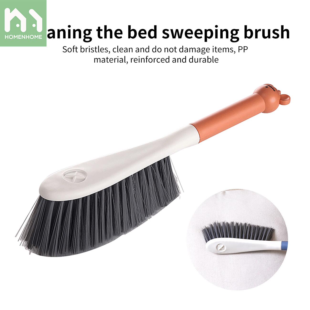 Homenhome Sofa Bed Brush Fine Bristles Anti-Skid Brush ราคา 112 บาท*ส่งฟรี