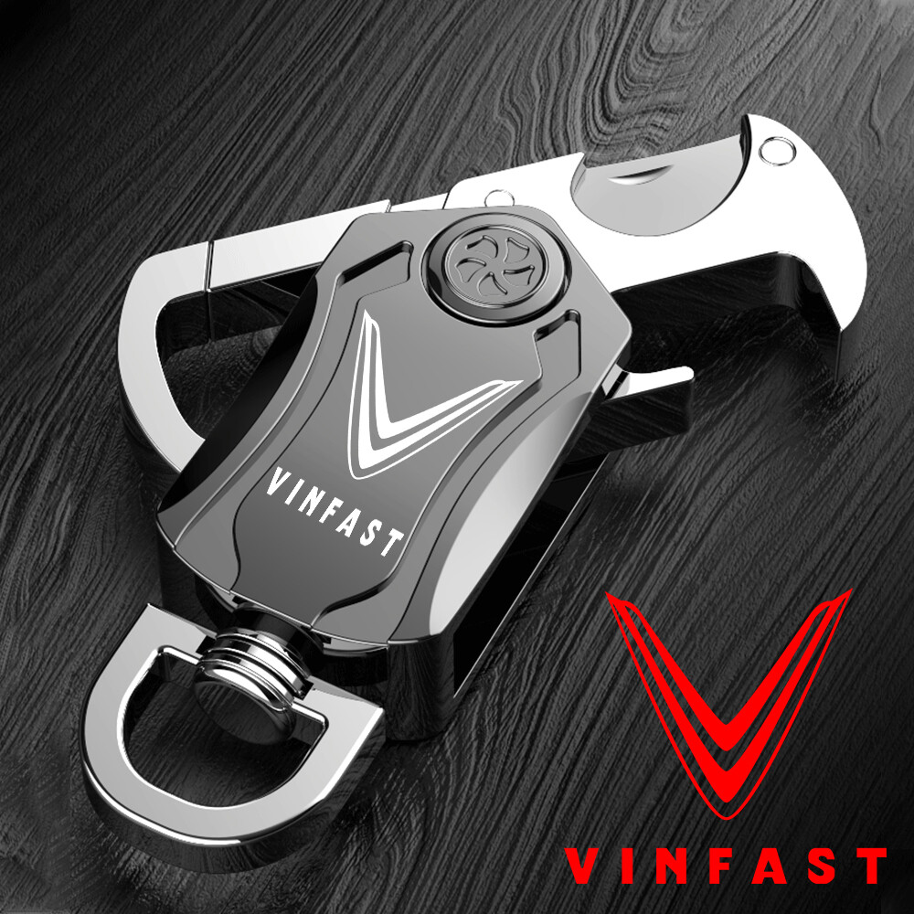 Vinfast móc khóa kim loại cho chìa khóa xe hơi móc khóa nam sáng tạo cá tính thời trang cho bé gái móc khóa quà tặng sinh nhật cao cấp