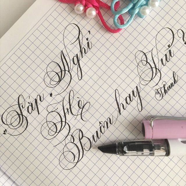 Bút ngòi lá tre ko rỉ ko kén mực MyPen 1903