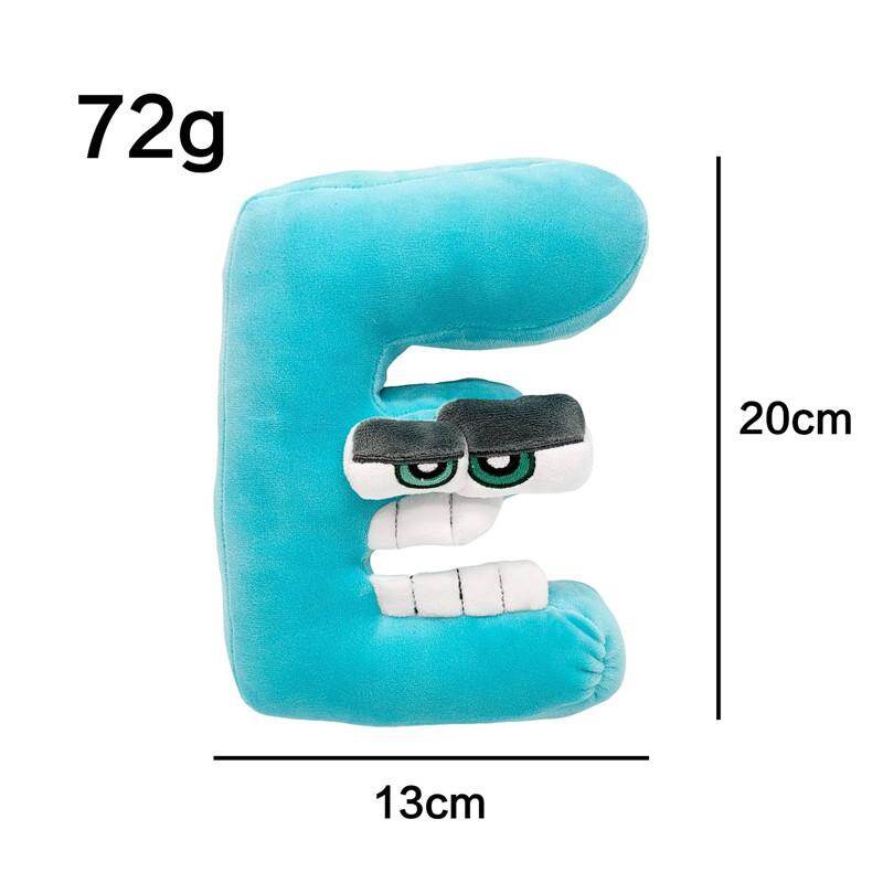 NEW Alphabet Lore But Are Plush Toy Stuffed Animal Plushie Doll Toys Gift for Kids Children (F)