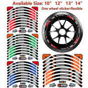 Reflective Rim Tape for Universal Motorcycles and Bicycles