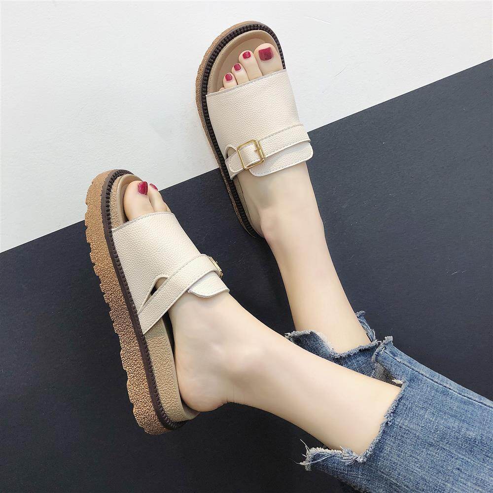 Giày đế xuồng nữ dép xăng đan hàn quốc cho nữ dép xăng đan đế xuồng nữ ins mới 030109