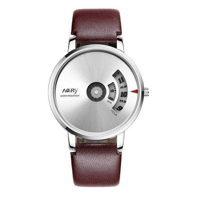 ⌚⌚đồng hồ nam thương hiệu thời trang nary đồng hồ thạch anh mặt xoay sáng tạo đồng hồ nam dây da horloge heren reloj hombre 2022