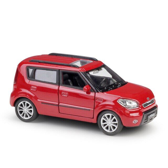 WELLY Diecast 1:36 Car Similator Hyundai Audi Benz BMW GTR Toy Vehicle Model Pull Back Car Alloy Metal Toy Kid Gifts Collection - 7
