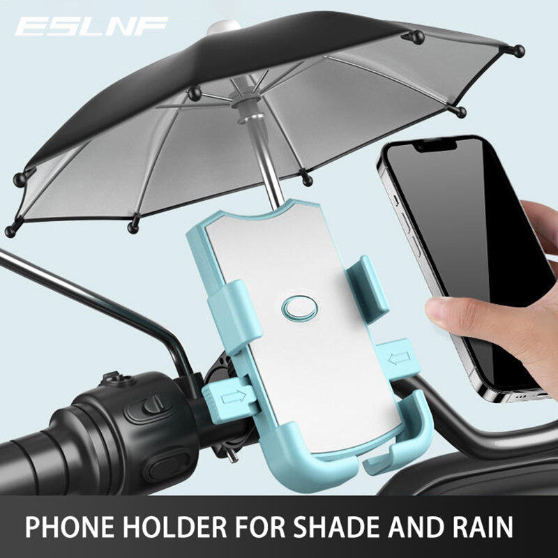ESLNF Bicycle Cellphone Holder with Umbrella Motorcycle Electric Vehicle