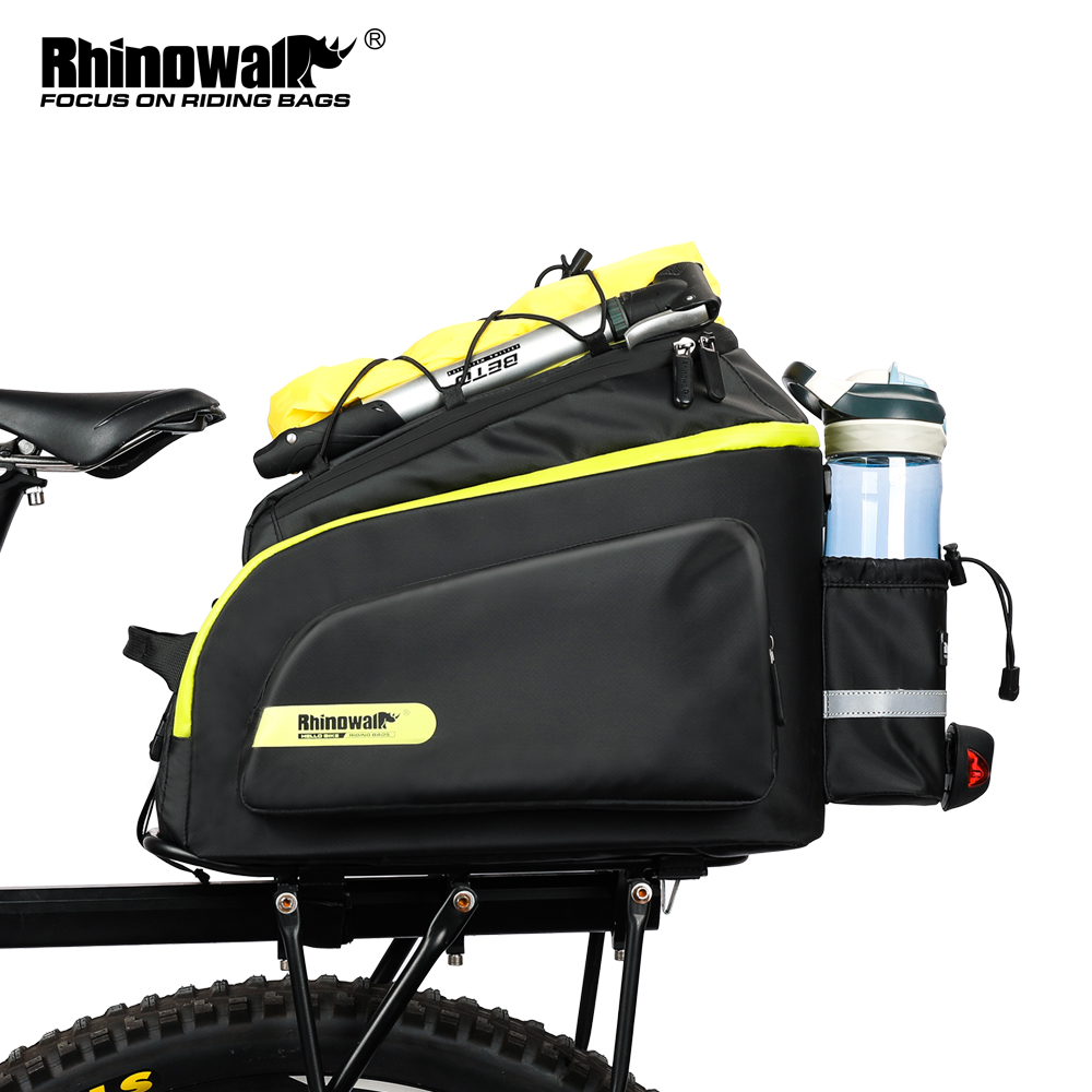 Rhinowalk Túi đựng xe đạp Túi đựng xe đạp chống nước 17L có dây đeo vai Túi che mưa đi xe đạp Túi đựng đồ đi xe đạp Túi đeo vai Phụ kiện xe đạp Thể thao ngoài trời cho xe đạp gấp du lịch đường núi