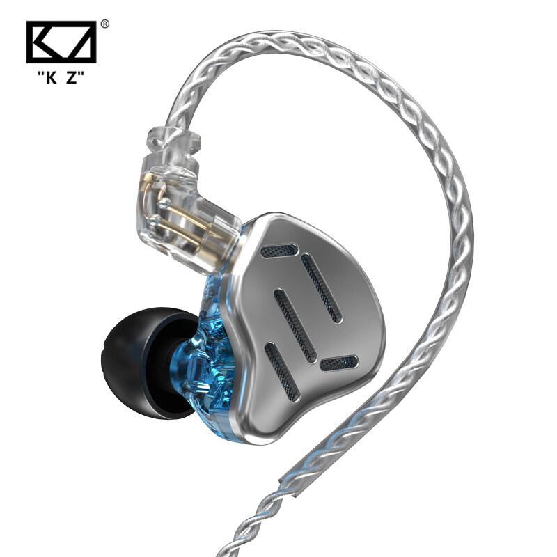 KZ ZAX 7 BA + 1DD Lai Công Nghệ Trò Chơi dàn Hi-Fi trầm Earbuds Tai nghe nhét tai Tiếng Ồn Hủy Bỏ tai nghe thể thao Bằng Giọng Nói EDM DJ Tinh Khiết Âm Nhạc Đa Chức Năng
