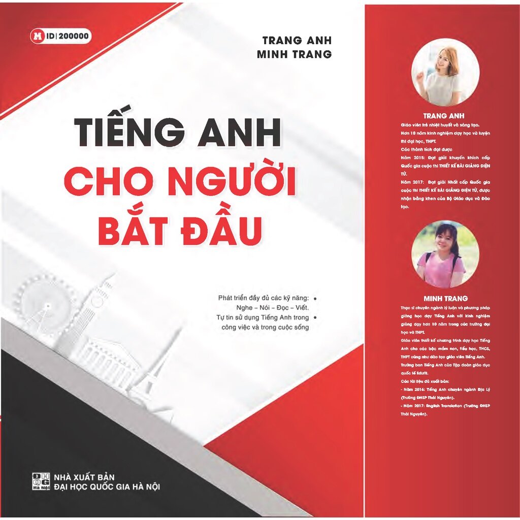 Sách Tiếng Anh cho người bắt đầu cô Trang Anh - Minh Trang