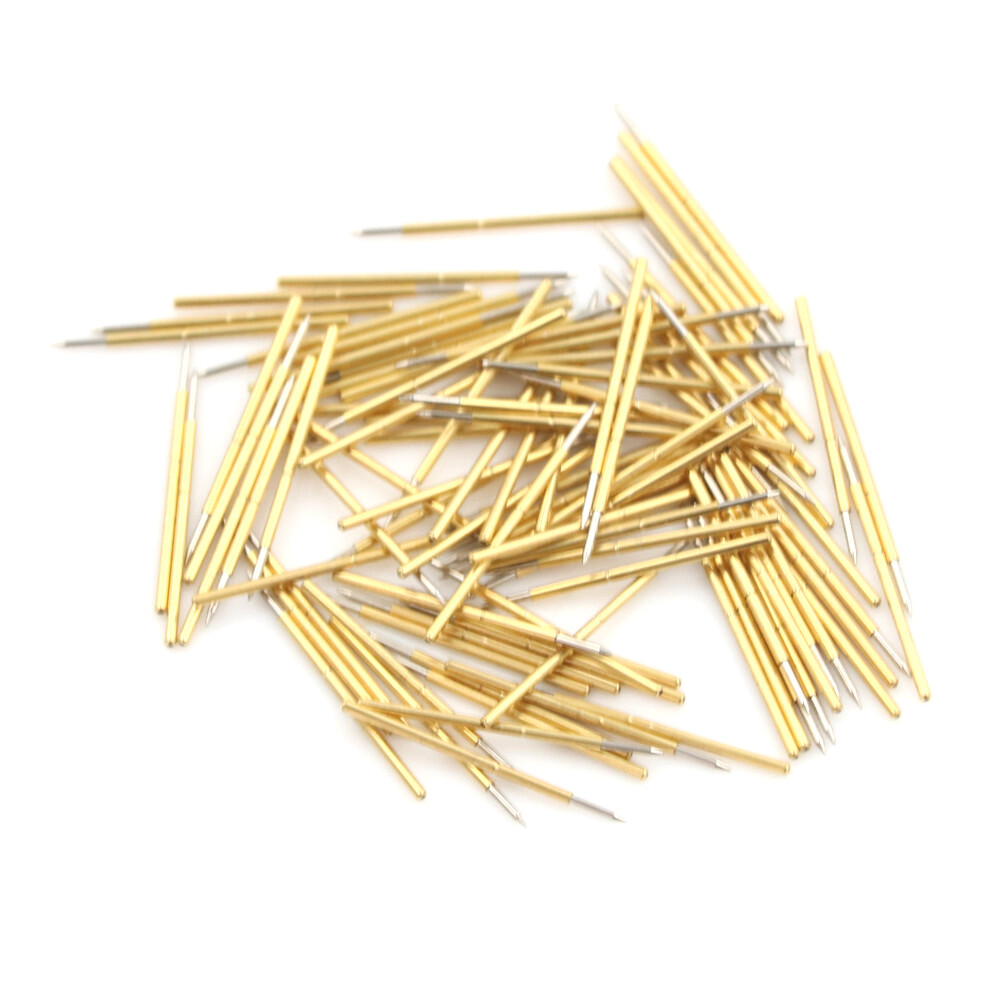 Evan mới tốt 100x p50-b1 dia 0.68mm chiều dài 16mm 75g lò xo kiểm tra áp suất thăm dò pogo pin