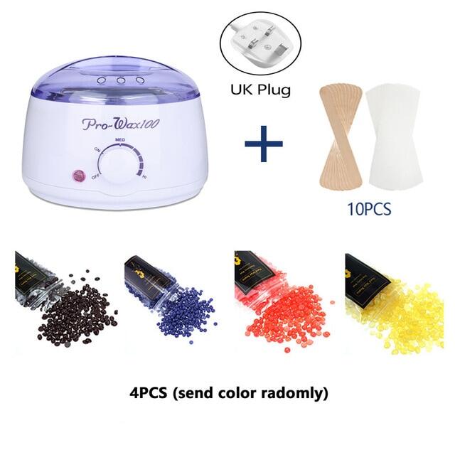 Professional Warmer Wax Heater Mini Spa Hand Epilator Feet Paraffin Wax Rechargeable Machine Body Depilatory Hair Removal Tool