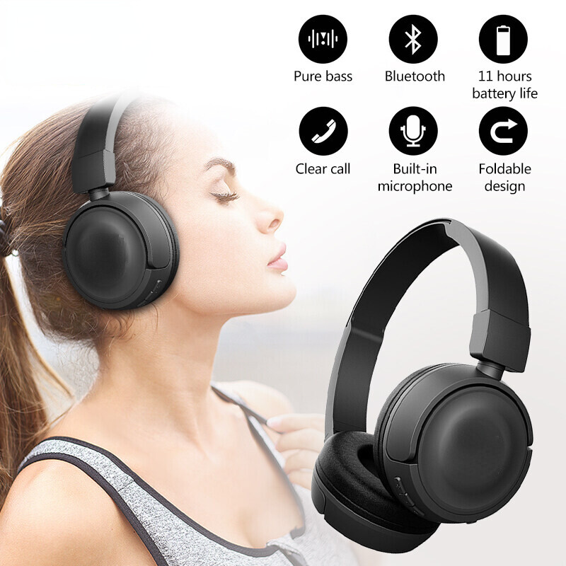 【Hàng Có Sẵn】tai Nghe Bluetooth Không Dây FZ Cho JBL T450BT Tai Nghe Bluetooth Âm Thanh Nổi Hi-Fi Si