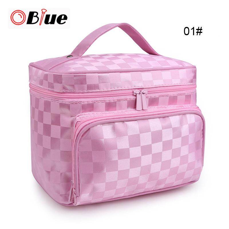 OBlue Hộp Mỹ Phẩm Trang Điểm Lớn, Hộp Trang Sức Trang Điểm Túi Đựng Đồ, Hộp Đựng Đồ Vệ Sinh Cá Nhân Làm Đẹp
