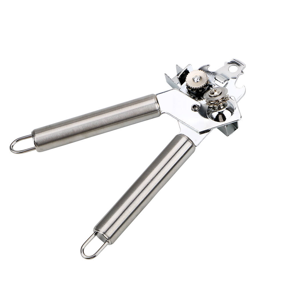 Lon Cái Mở Nắp Chai 1 Cái Đa Chức Năng Chuyên Nghiệp Ergonomic Chuyên Nghiệp Bằng Thép Không Gỉ Tin Dụng Cụ Mở Hộp Bằng Tay Dễ Nắm Bia Thủ Công Grip Opener Cắt Mặt Bên