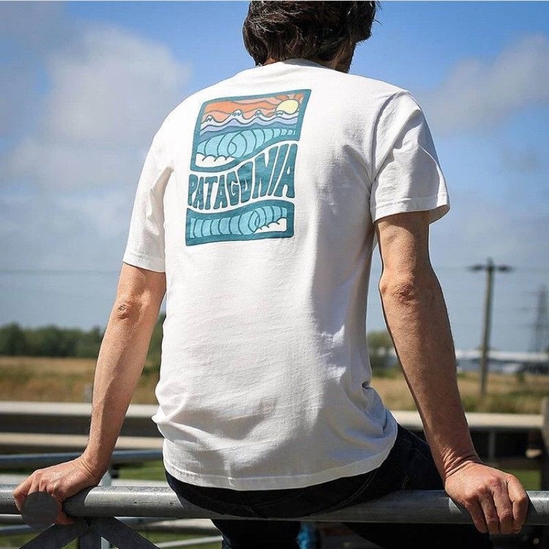 patagonia white t shirts